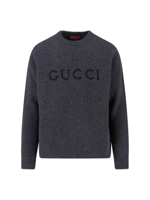GUCCI LOGO WOOL SWEATER