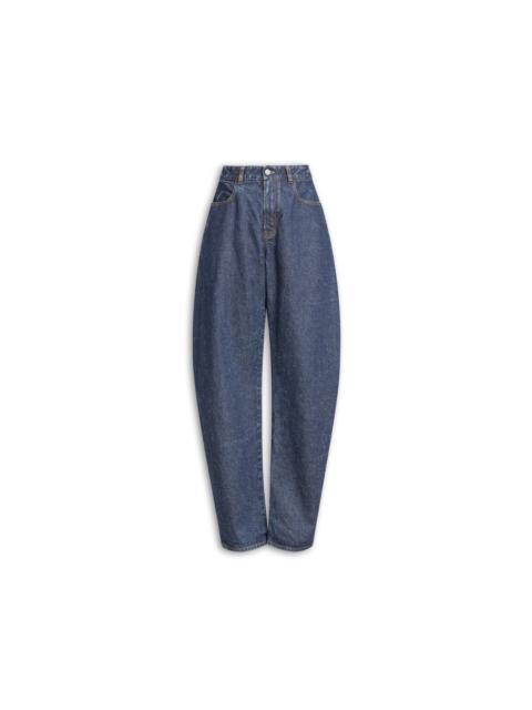 Alaïa LOW ROUND DENIM PANTS
