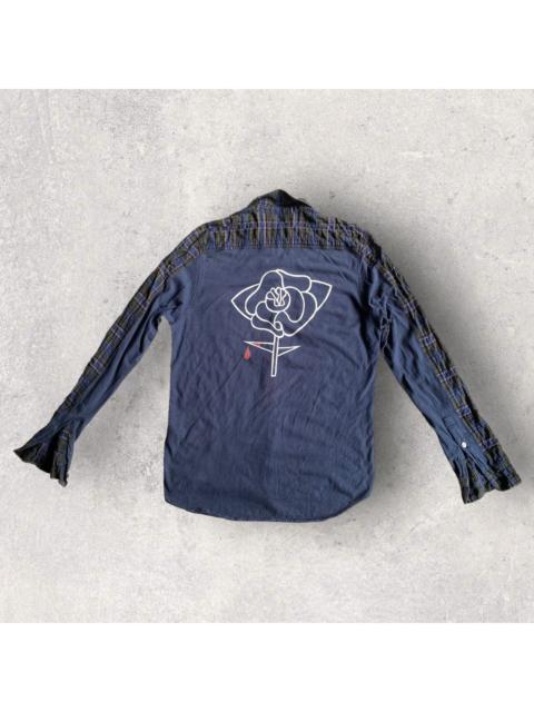 UNDERCOVER SS07 Bleeding Rose Hybrid Shirt