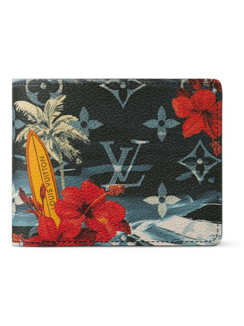 Louis Vuitton Louis Vuitton Slender Wallet Monogram Surfin' Navy Blue