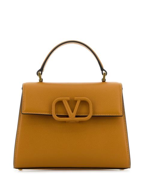 Valentino Camel leather small VSling handbag