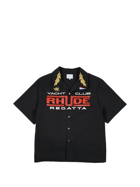 Rhude Rhude Regatta Logo-print Shirt