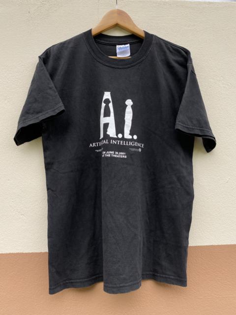 Other Designers Vintage - Vintage 00s Artificial intelligence movie promo tees