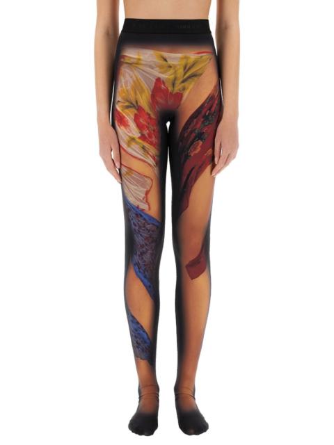 RECYCLED JERSEY STATUE LEGGINGS