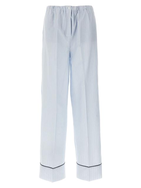 Prada Women Striped Pants