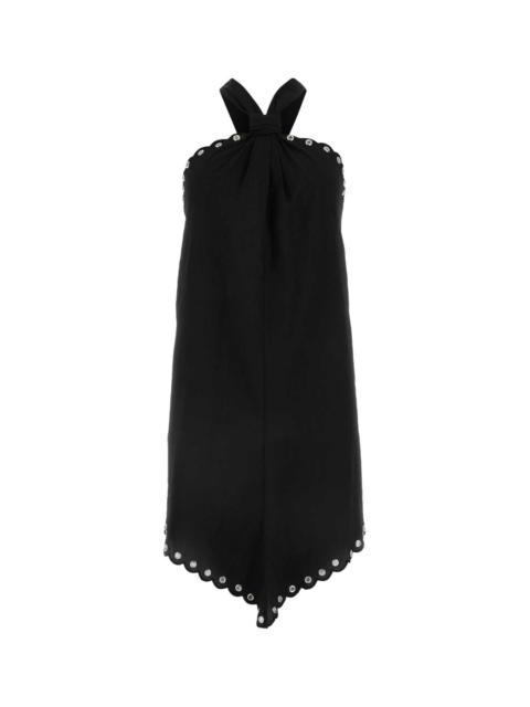 Isabel Marant Isabel Marant Women Black Polyester Tegany Mini Dress
