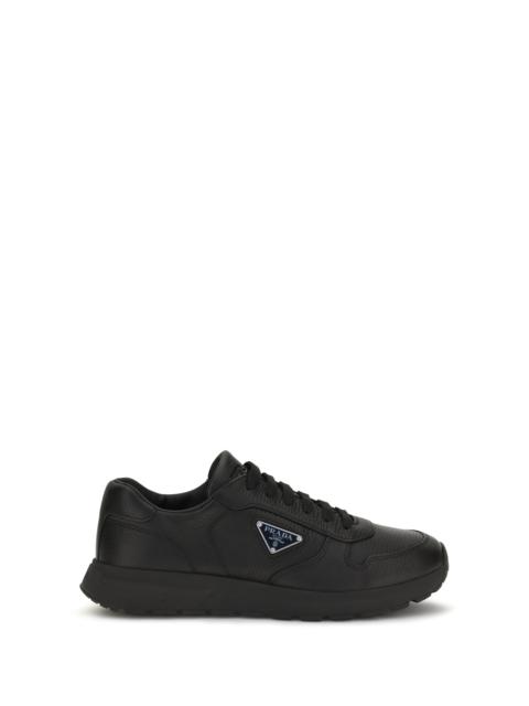 Prada Prada Prax 2.0 Fabric And Mesh Sneakers