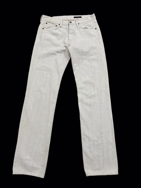 Hysteric Glamour 🔥MADE IN JAPAN ODONATA WHITE JEANS HYSTERIC GLAMOUR STYLE