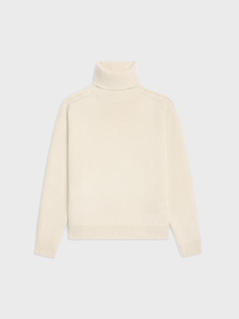 CELINE turtleneck sweater IN seamless cashemire