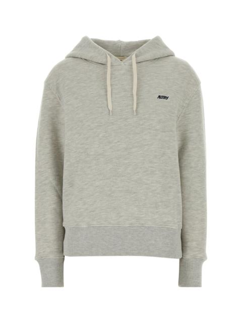 AUTRY Light grey cotton sweatshirt