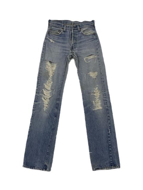 Levi's Vtg 80s Levi's 501 Selfedge Jeans Pant Button 524