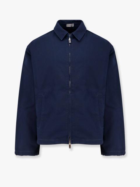 Dior Dior Cd Icon Cotton Twill Jacket With Zip Closure