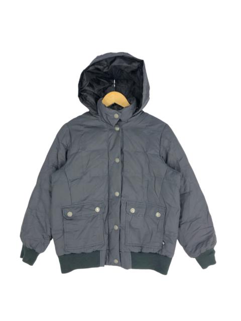 Other Designers Vintage - Vintage Phenix Double Pocket Puffer Jacket With Hoodie