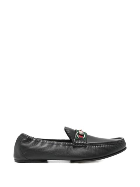 GUCCI Gucci Horsebit-detail Leather Loafers