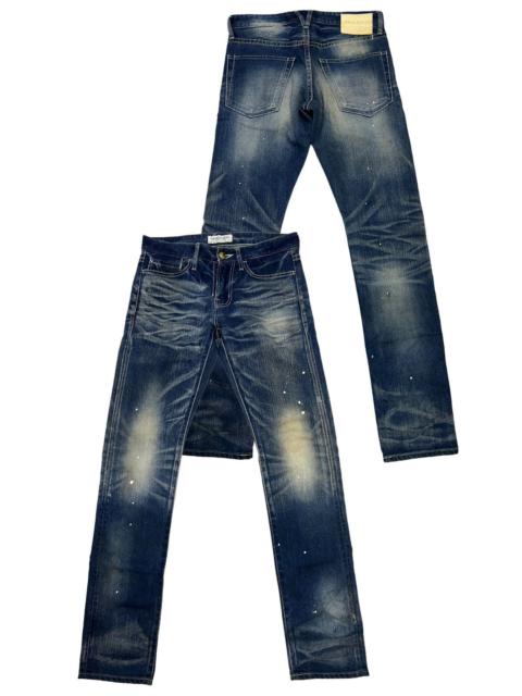 Other Designers Vanquish Japan Rusty Faded Distressed Denim Jeans 31x32.5