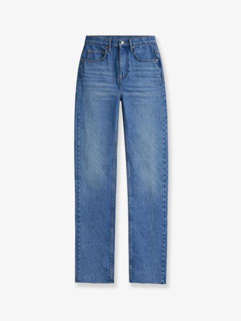 The Frankie Shop The Frankie Shop Blue Denim Jeans