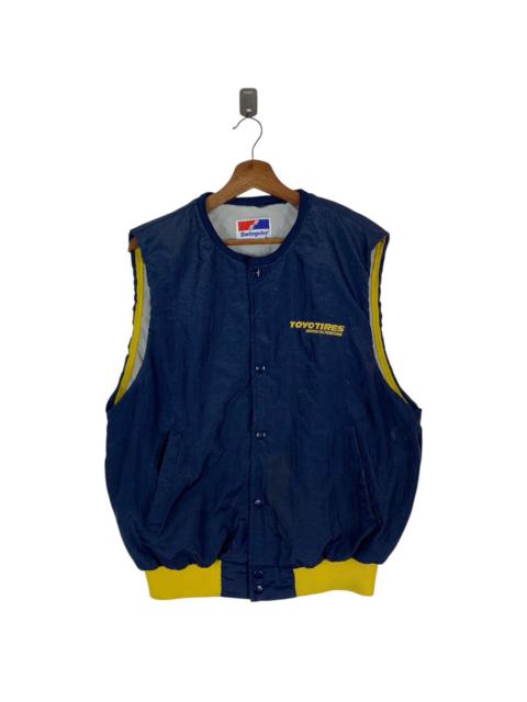 Other Designers VINTAGE TOYO TIRES LIGHT VEST JACKET