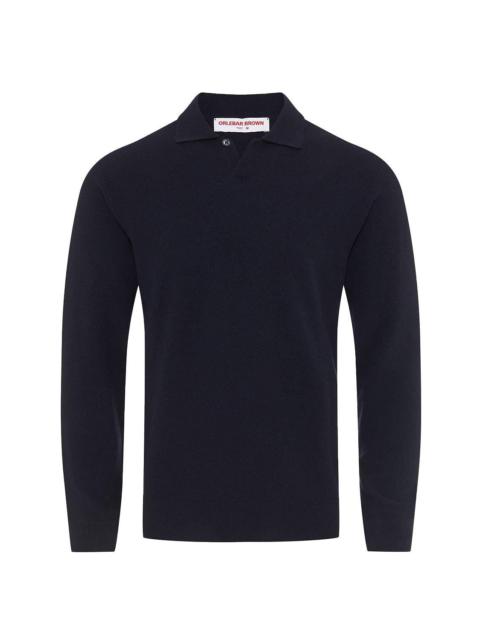 ORLEBAR BROWN BRUNO PULLOVER - NIGHT IRIS