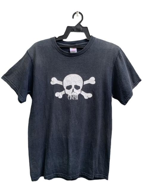 Other Designers Band Tees - Vintage Distressed Faded Avrill Lavigne Skull Logo T Shirt