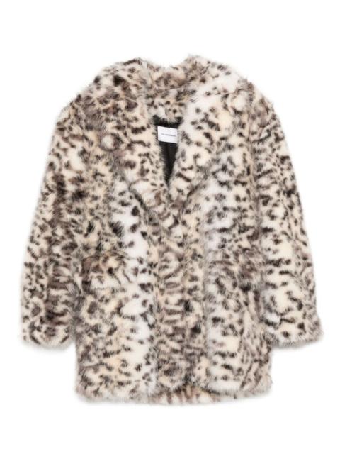 THE ANDAMANE animal-print coat
