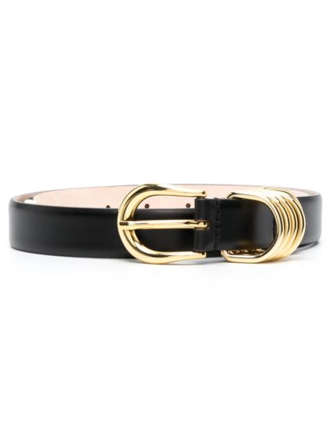 DÉHANCHE Hollyhock leather belt