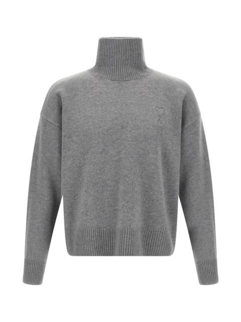 AMI Paris Puff logo sweater