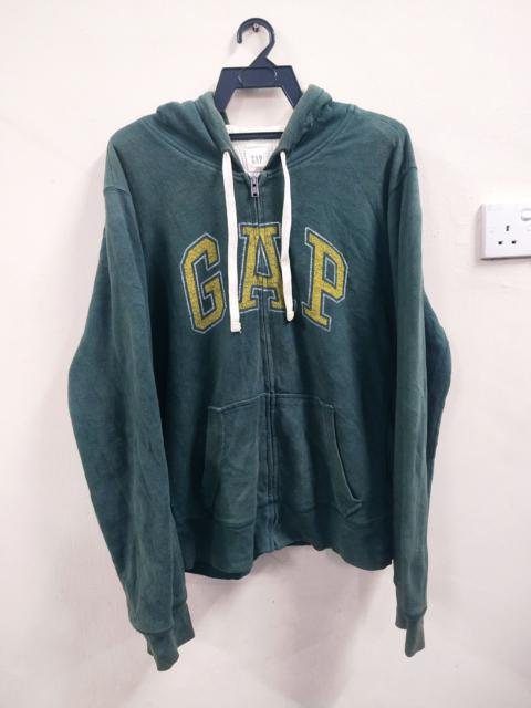 Other Designers 🔥 GAP Big Logo Distressed Green Hoodie