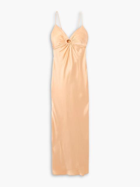 Stella McCartney Satin maxi dress