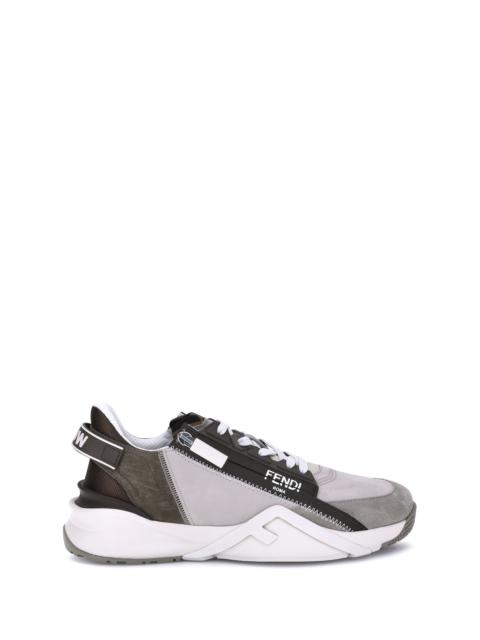 Fendi Men Flow Nabuk Ff A Fuoc+Mix Crost