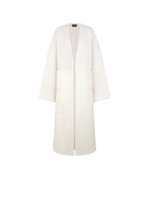 TOM FORD SCULPTURAL MAXI COAT