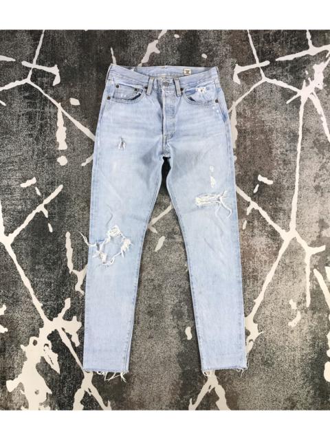 Other Designers Vintage - Vintage Levi's 501 Redlne Jeans Distressed Denim KJ1021