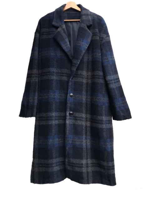 Other Designers Hype - Semantic Design Plaid Long Coat