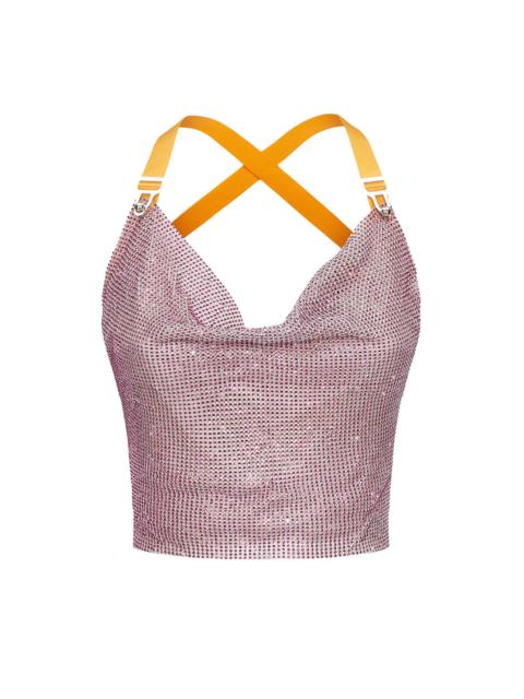 POSTER GIRL RHINESTONED BAMBI TOP COSMO