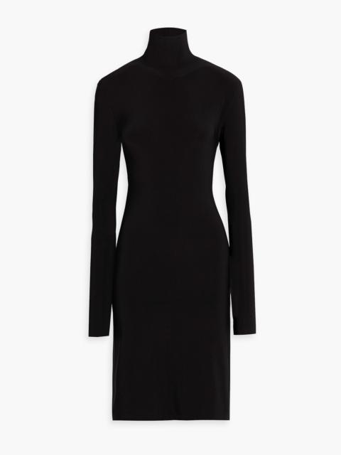 NORMA KAMALI Stretch-jersey turtleneck dress
