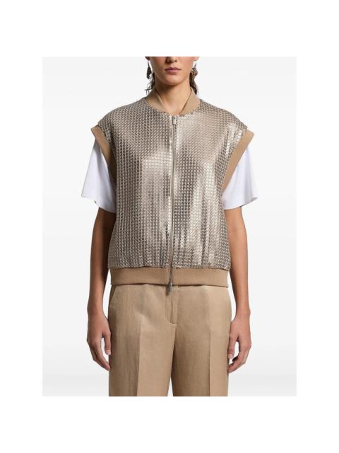 PESERICO Peserico Gold Jackets - Waistcoat & Gilets Women