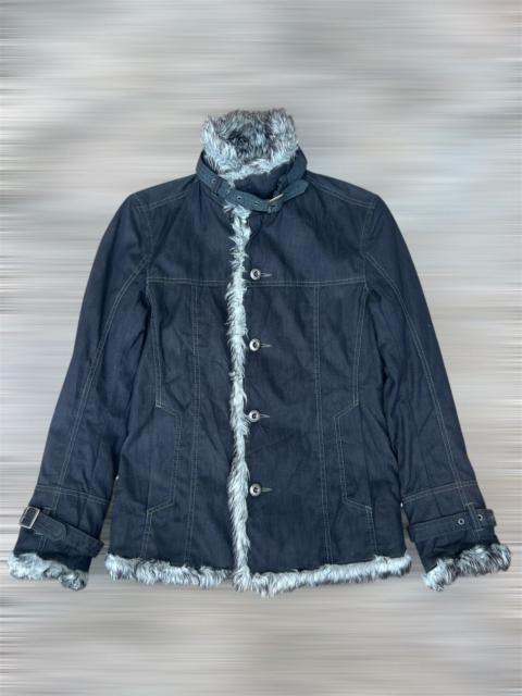 If Six Was Nine - Y2K NCFM FAUX FUR VKEI JACKET