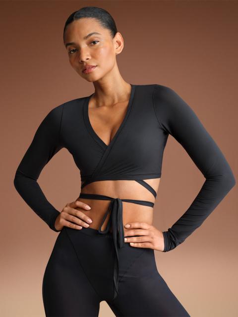 Nike NikeSKIMS Weightless Layers Women's Long-Sleeve Wrap Top