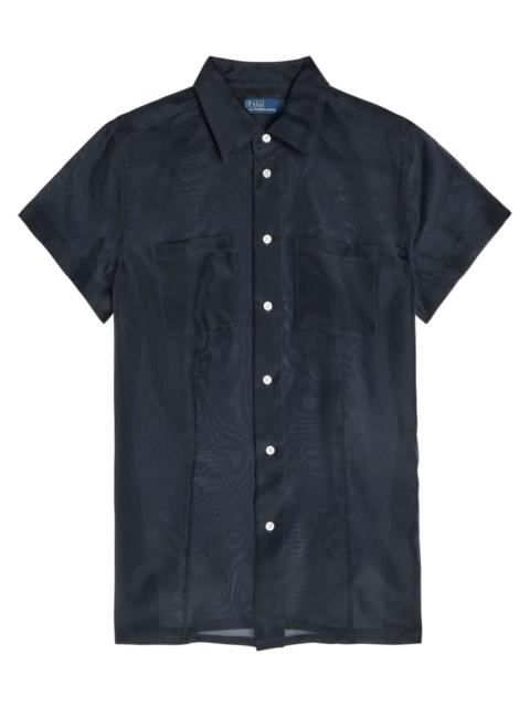 Polo Ralph Lauren Polo Ralph Lauren Sheer Silk-organza Shirt