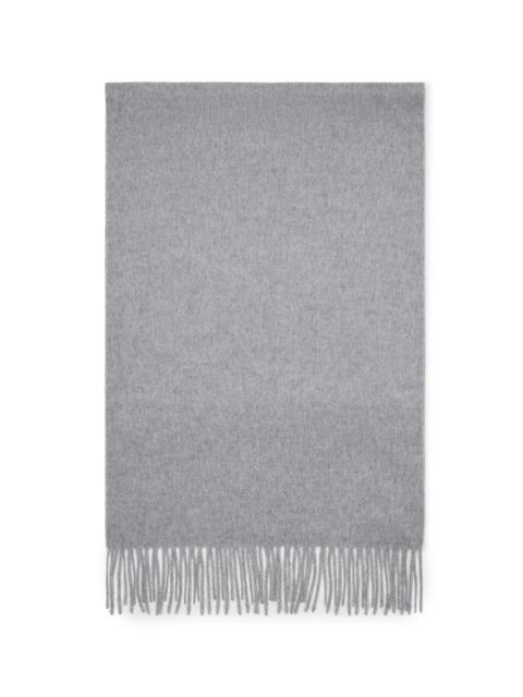 Brunello Cucinelli Brunello Cucinelli Double knit scarf in Light Grey at Nordstrom