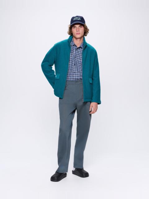 PANGAIA Men's DNA Utility Wool Jacket - Scarab Teal
