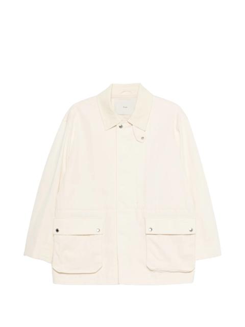 Dunst Dunst Flap-pocket Collared Jacket