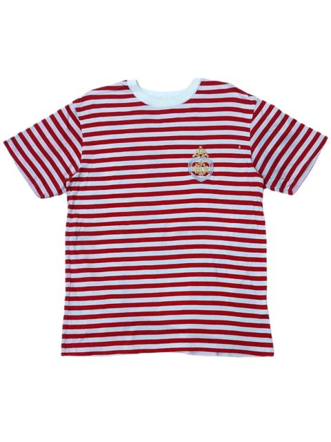 Dior Christian Dior Monsieur - RARE! VTG CHRISTIAN DIOR SPORTS EMBROIDERED LOGO STRIPED