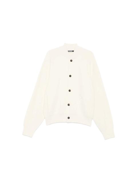 JACQUEMUS Jacquemus White Sweaters & Knitwear - Cardigans Men