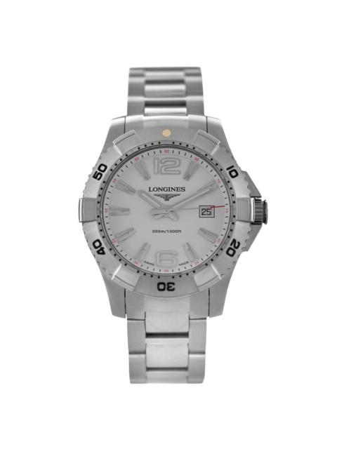 Pre-owned Longines Hydroconquest Quartz White Dial Men's Watch L3.647.4.16.6