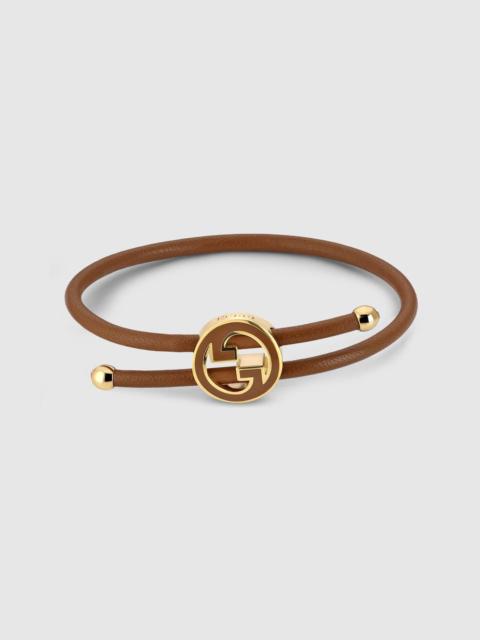 GUCCI Gucci "incrocio Gg" Bracelet