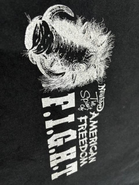 NEIGHBORHOOD Neighborhood Pig Head America Freedon F.I.G.H.T