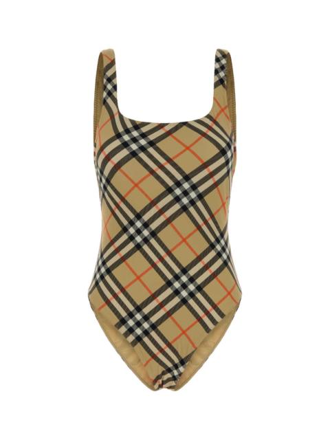 Burberry Burberry Women Printed Stretch Nylon Swimsuit