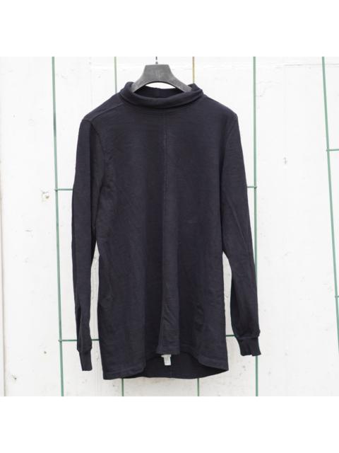 Rick Black Turtleneck Sweater Size Medium FW17 Glitter