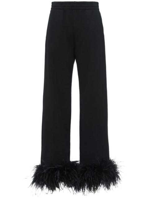Prada Prada Women Feathered Sweatpants