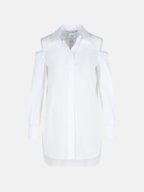 Max Mara 'RAGNI' WHITE COTTON SHIRT